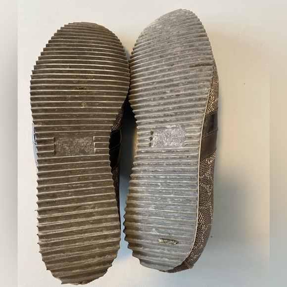 Coach Ivy Sz 6.5 Leather & Suede Fashion Sneakers - Picture 9 of 13